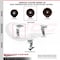 Service Caster 5'' High Temp Glass Filled Nylon Wheel Rigid Caster with Roller Bearing SCC-20R520-GFNRHT - alternate 4